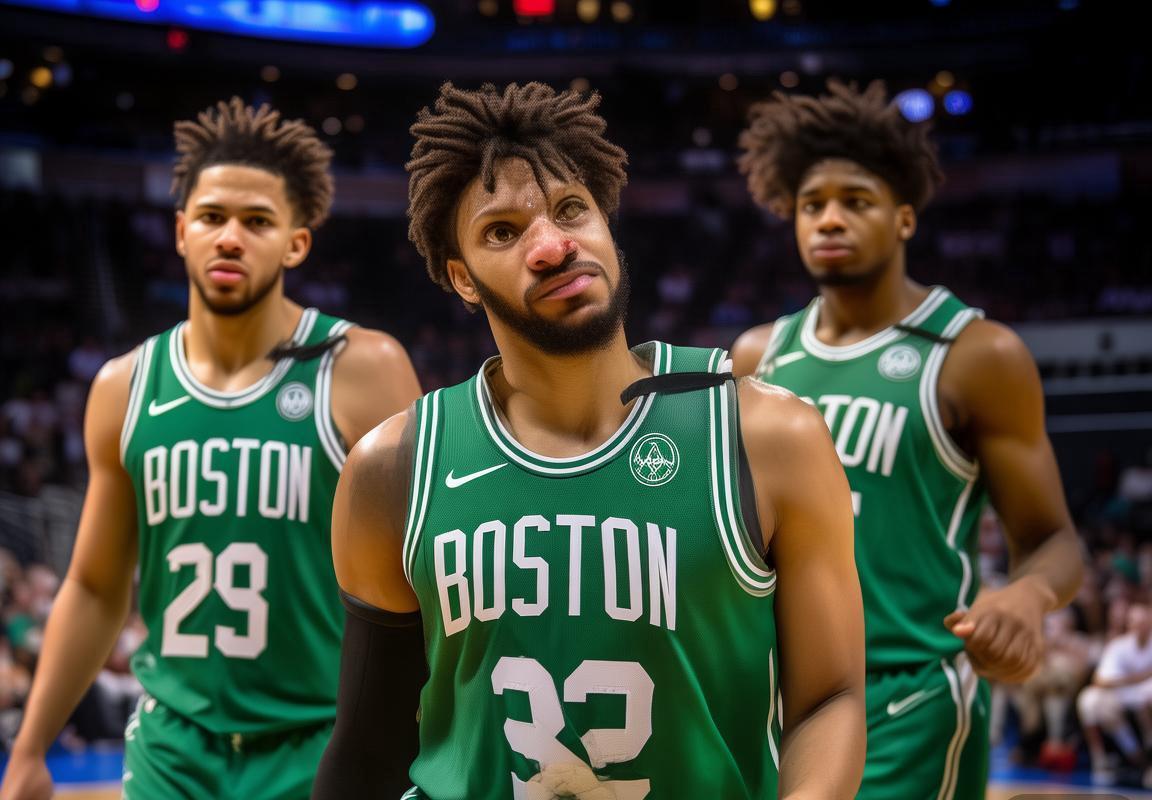 运动焦点：波士顿凯尔特人vs底特律活塞，杰伦·布朗与凯德·康宁汉姆的领袖对决